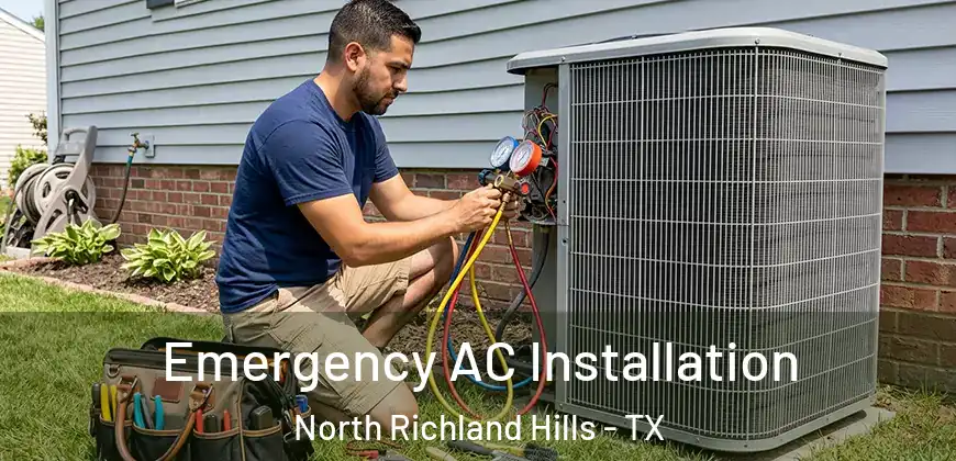 Emergency AC Installation North Richland Hills - TX